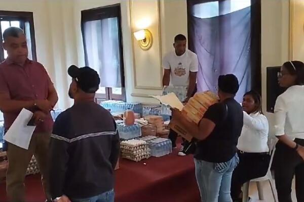 Gobernación de San Cristóbal lleva ayuda a víctimas de explosión  