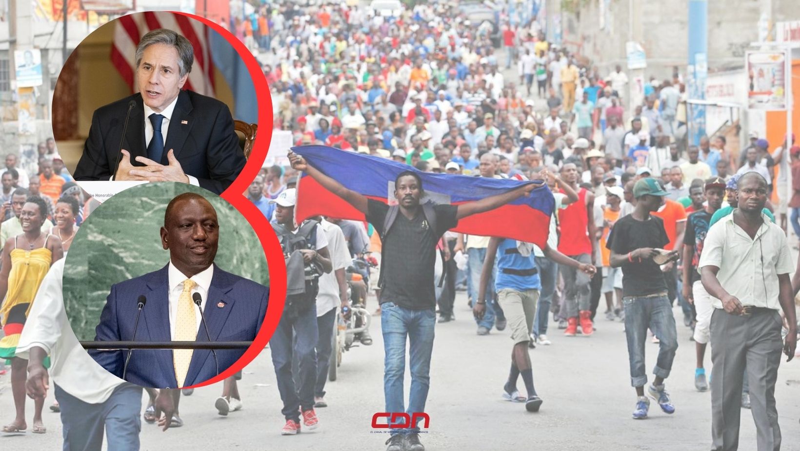Blinken y el presidente de Kenia afinan detalles de la misión para Haití