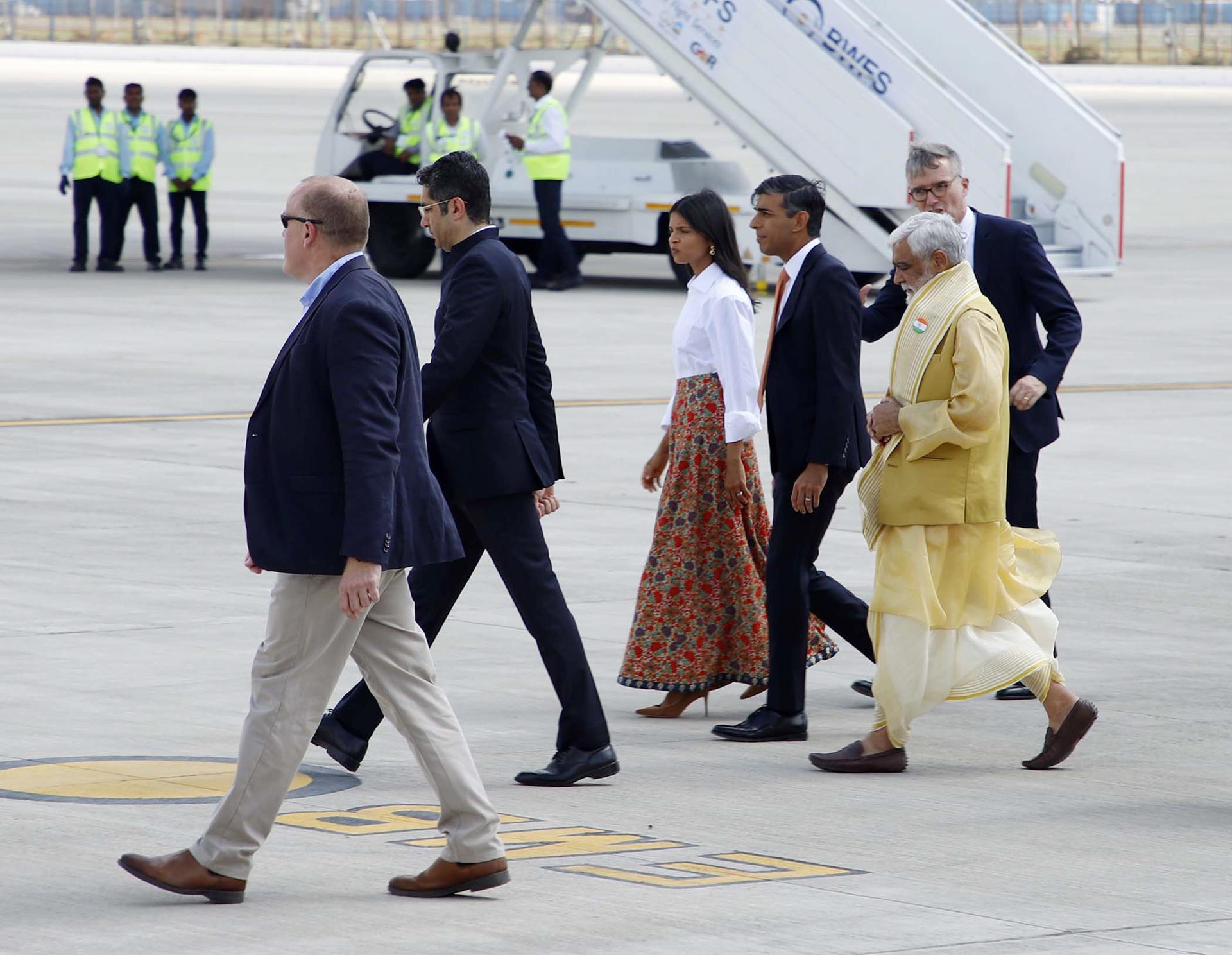 Comienzan a llegar los líderes del G20 a Nueva Delhi para una cumbre de dos días