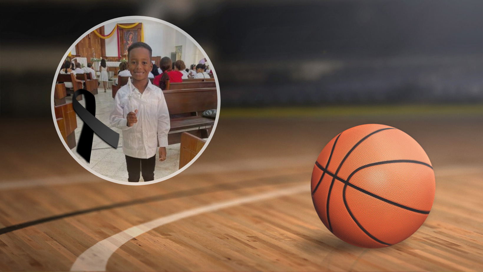 Niño muere tras caerle cancha de baloncesto en centro educativo