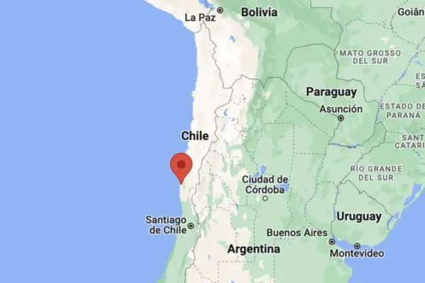 Un terremoto de magnitud 6,2 ocurre zona centro y norte de Chile