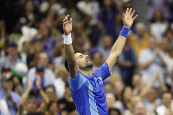 Djokovic reina en el Abierto de Estados Unidos y conquista su 'grand slam' número 24