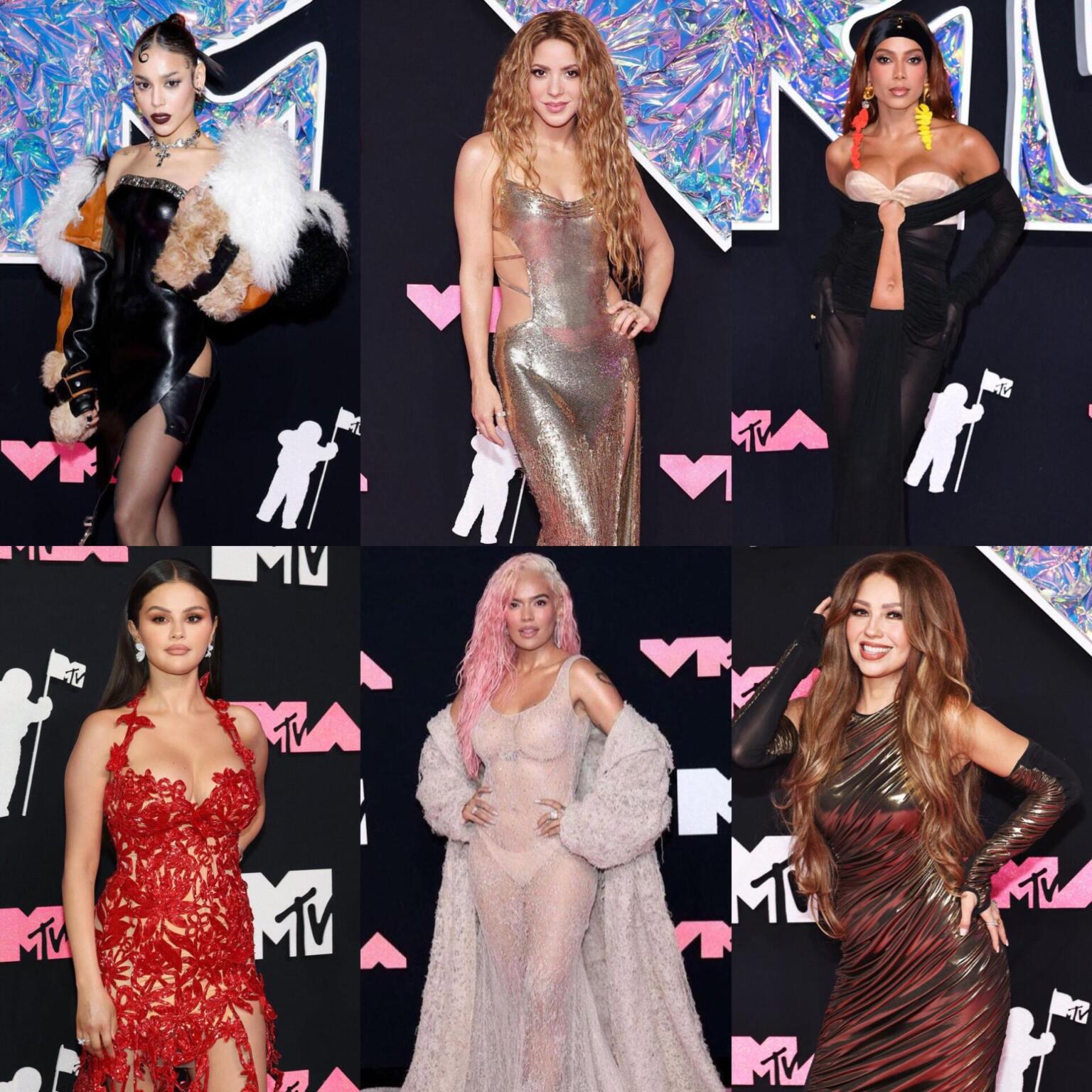 MTV VMAS 2023 todos los looks imperdibles de la alfombra roja