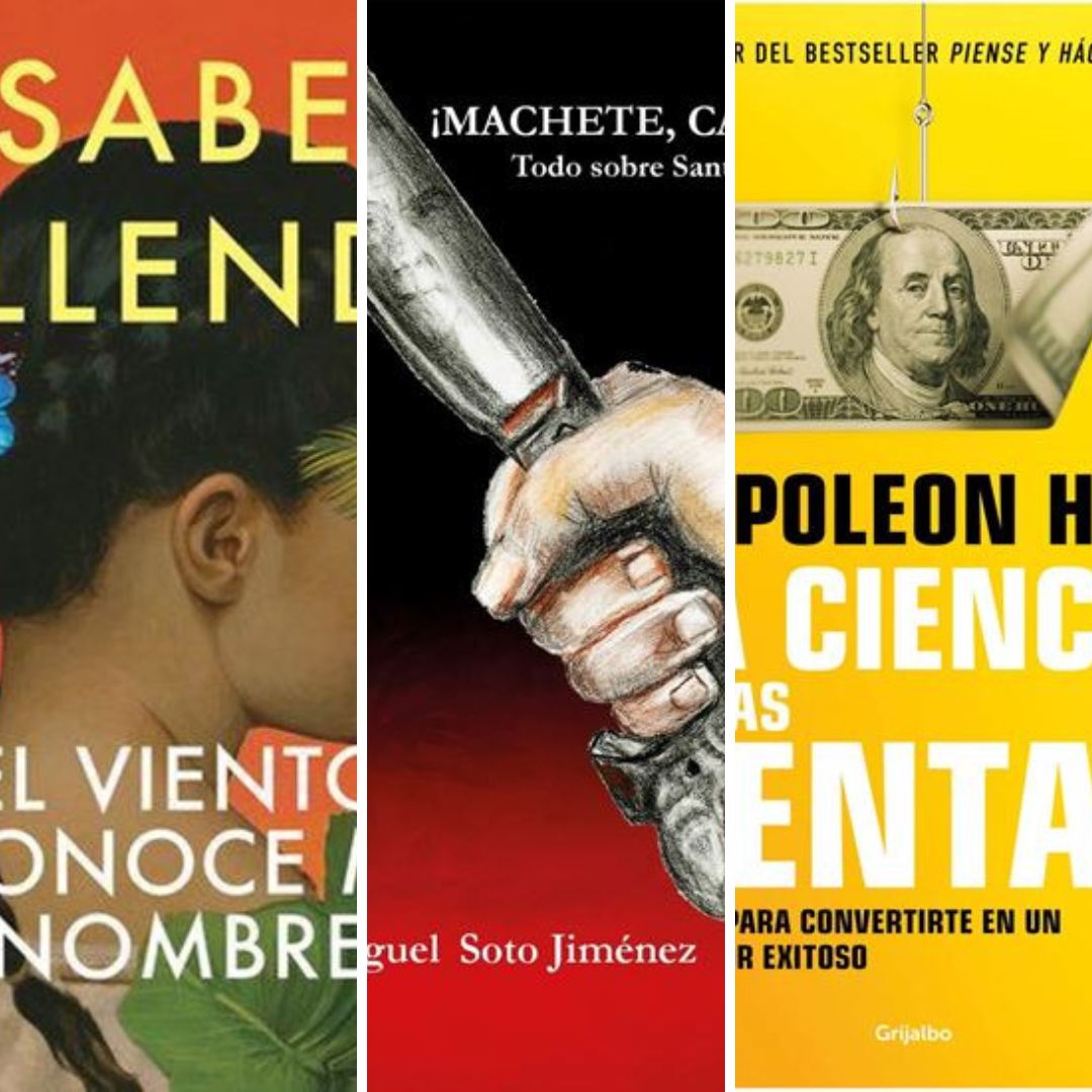Los 10 libros más vendidos en República Dominicana