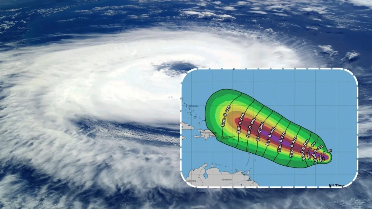Lee ya es huracán en el Atlántico y amenaza al norte dominicano