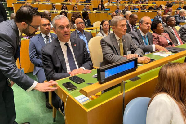 Presidente Abinader en la Asamblea General de la ONU
Fuente: Homero FIgueroa 