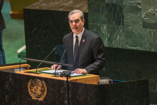 Presidente Abinader pide en la ONU apoyo para que RD entre al Consejo de Derechos Humanos