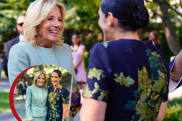 Primera dama Raquel Arbaje se reúne con su homóloga de Estados Unidos Jill Biden
