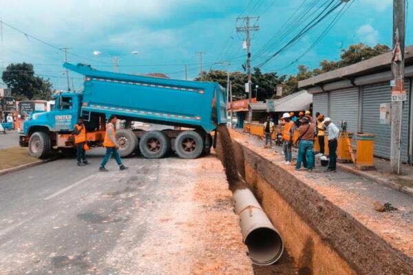 La CAASD instala 108,305.74 metros lineales de redes de distribución de agua en Santo Domingo