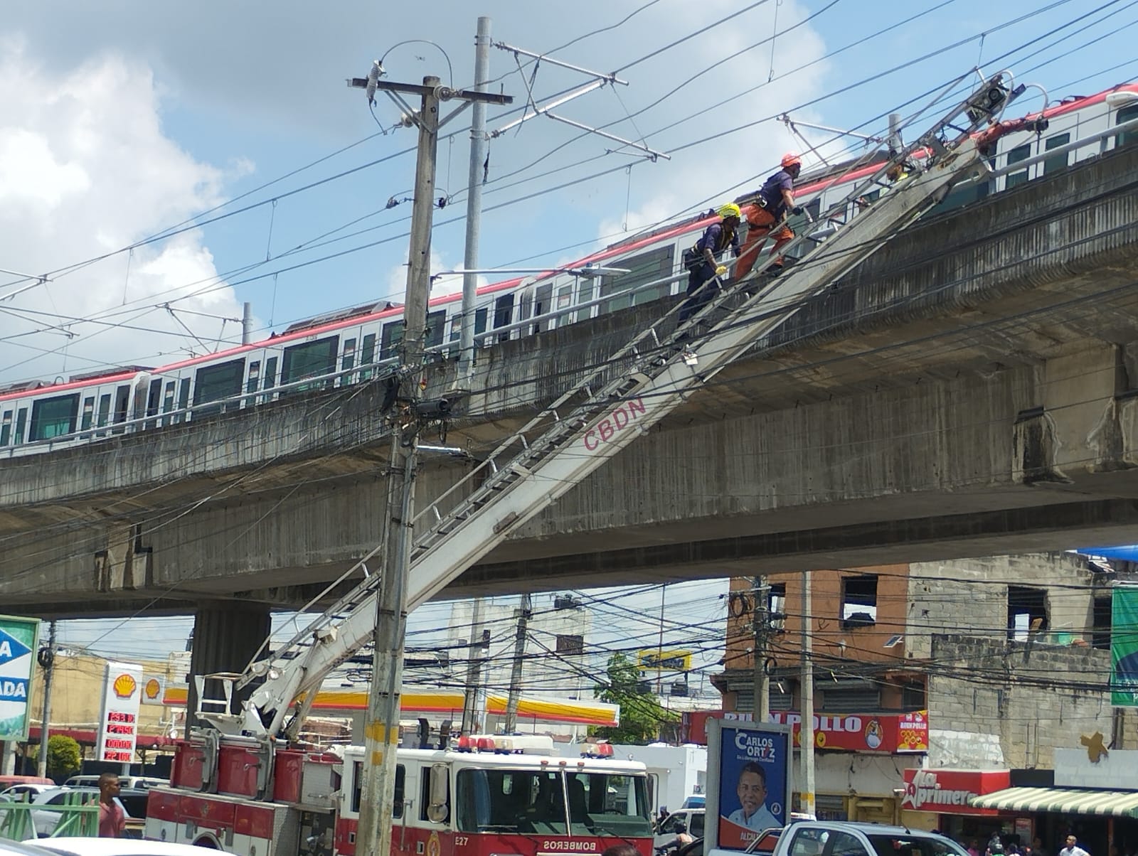 Opret reduce suspensión de servicio desde estación Máximo Gómez hasta Mama Tingó