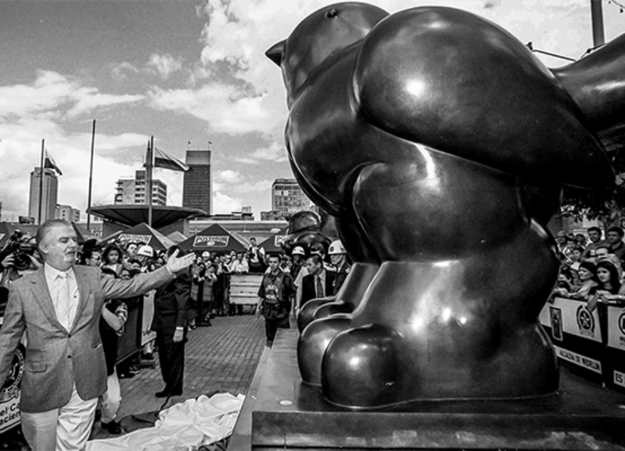 Fernando Botero, su "pájaro de la paz" y su historia de muerte