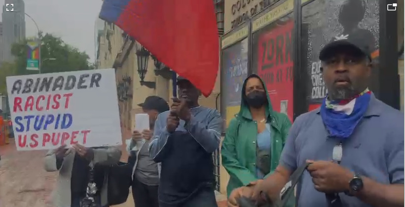 Dominicanos y haitianos realizan manifestaciones favor y en contra