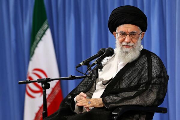 Ayatola Alí Jamenei, autoridad religiosa de Irán.