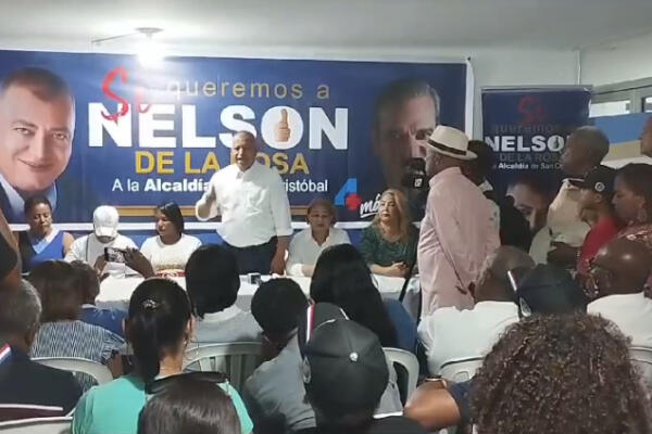 Candidato alcalde Nelson de la Rosa garantiza saldrá vencedor en SC en elecciones febrero 