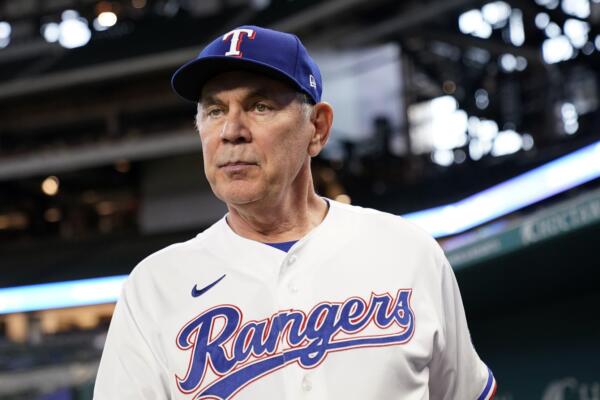¿Qué hizo Bochy para cambiar a Rangers que perdió casi 200 juegos en '21 y '22?