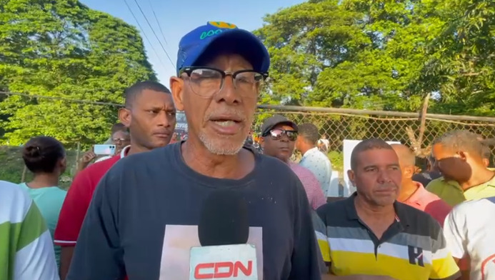 Protestan en oposición a construcción de pozo séptico en Cotuí