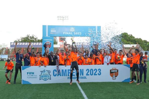 Cibao FC se corona en Torneo Nacional de Clubes Infantil 2023