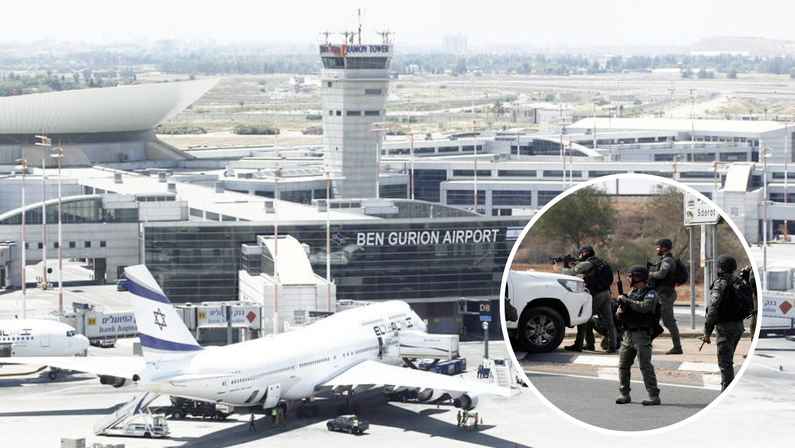 Hamás afirma que atacó el aeropuerto Ben Gurion