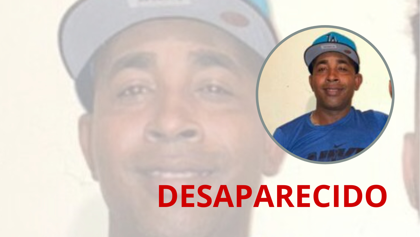 Reportan como desaparecido a José Villanueva