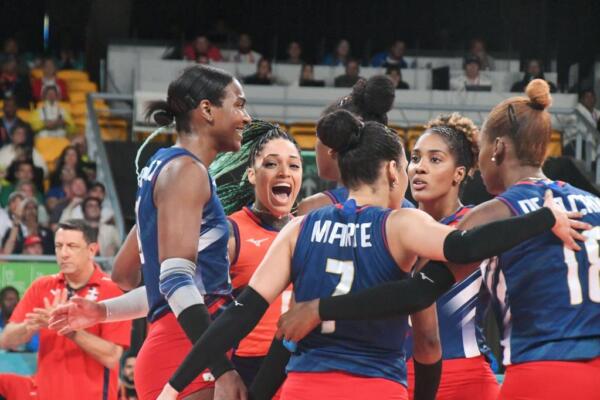 Las Reinas del Caribe obtienen el triunfo 3-0 ante Brasil