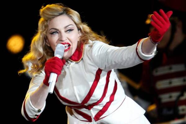 Cantante de pop estadounidense Madonna. Foto: fuente externa. 