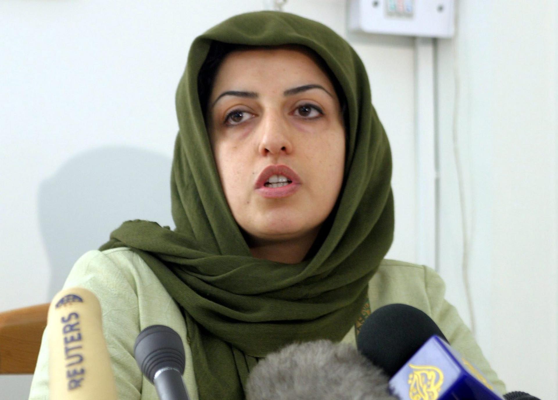 Nobel de la Paz a la iraní Narges Mohammadi por defender los derechos de las mujeres en Irán