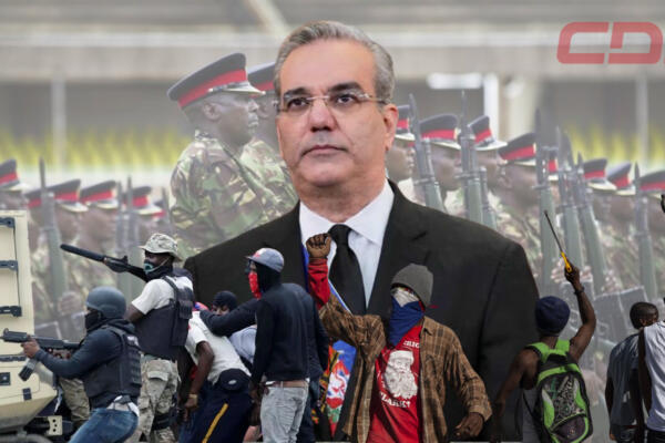 Presidente Abinader, pandillas haitianas y fuerza de Kenia.