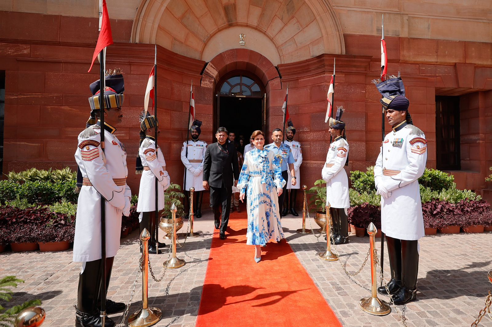 Vicepresidenta Raquel Peña llega a la India Foto: fuente externa