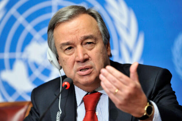 António Guterres, secretario general ONU 