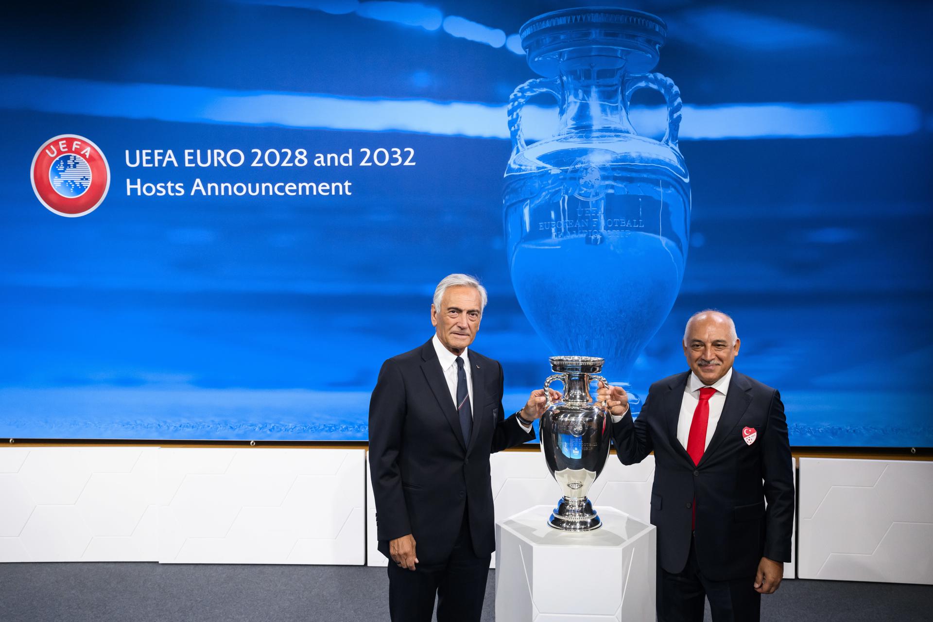 UEFA confirma la Eurocopa 2028 en Reino Unido e Irlanda y la de 2032 en Italia y Turquía