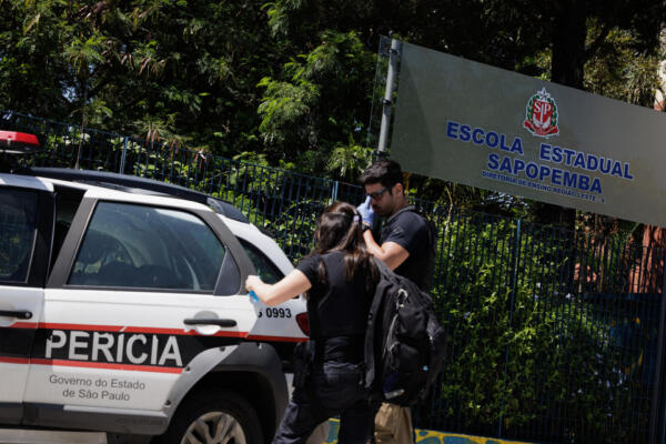 Una alumna muerta y tres más heridos deja un ataque a tiros en una escuela de Brasil