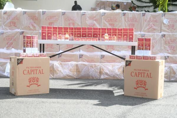 Ejército incauta cargamento con más de 6 millones de cigarrillos