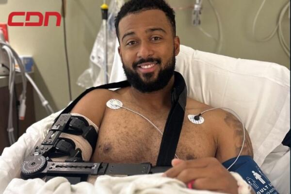 El dominicano de los Marlins, Sandy Alcántara, anunció sociales que se sometió a la cirugía Tommy John en su codo derecho