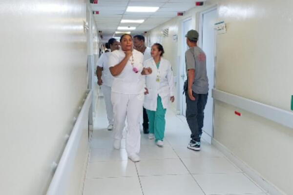 Hospital Antonio Yapor Hedeed de Nagua realiza simulacro contra incendio