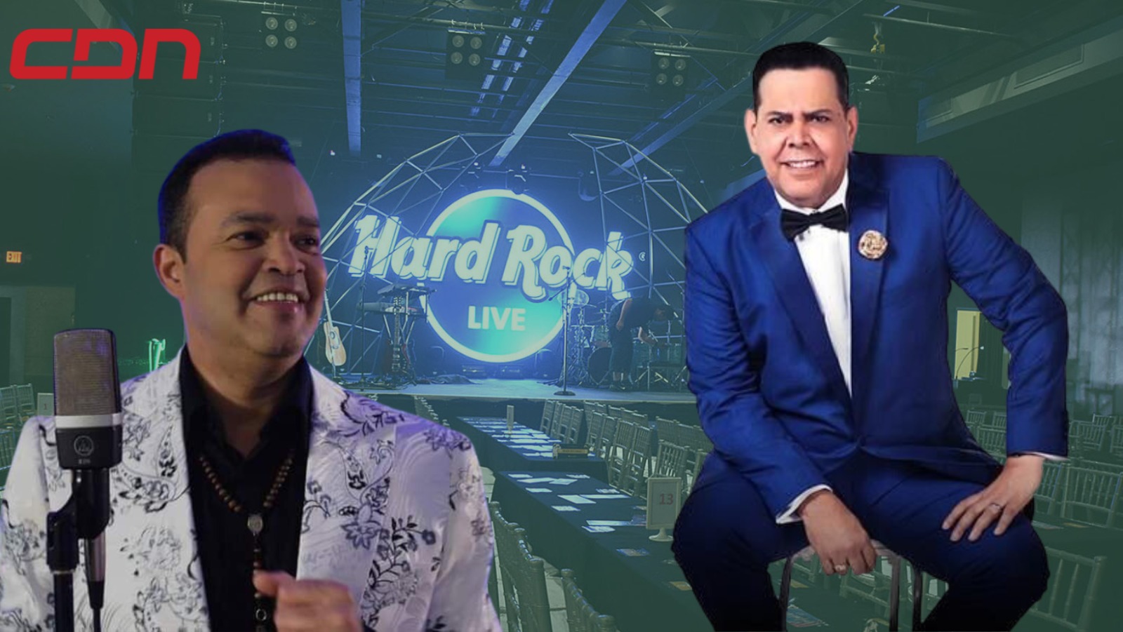 Fernando Villalona y Alex Bueno ofrecerán una “Noche de Mayimbes” en Hard Rock Live