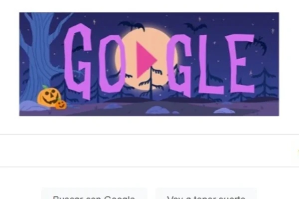Google celebra el Día de Brujas.