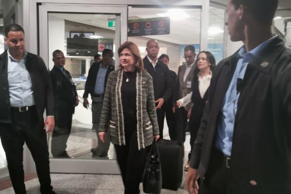 La vicepresidenta Raquel Peña viajará a la India.