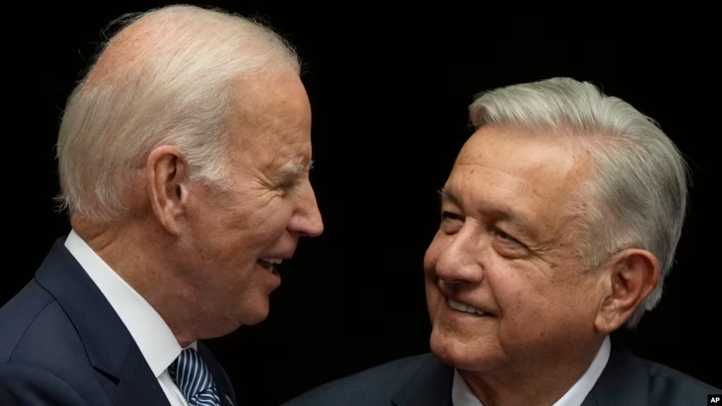 Los presidentes de Estados Unidos, Joe Biden, y México, Andrés Manuel López Obrador. Foto: fuente externa.