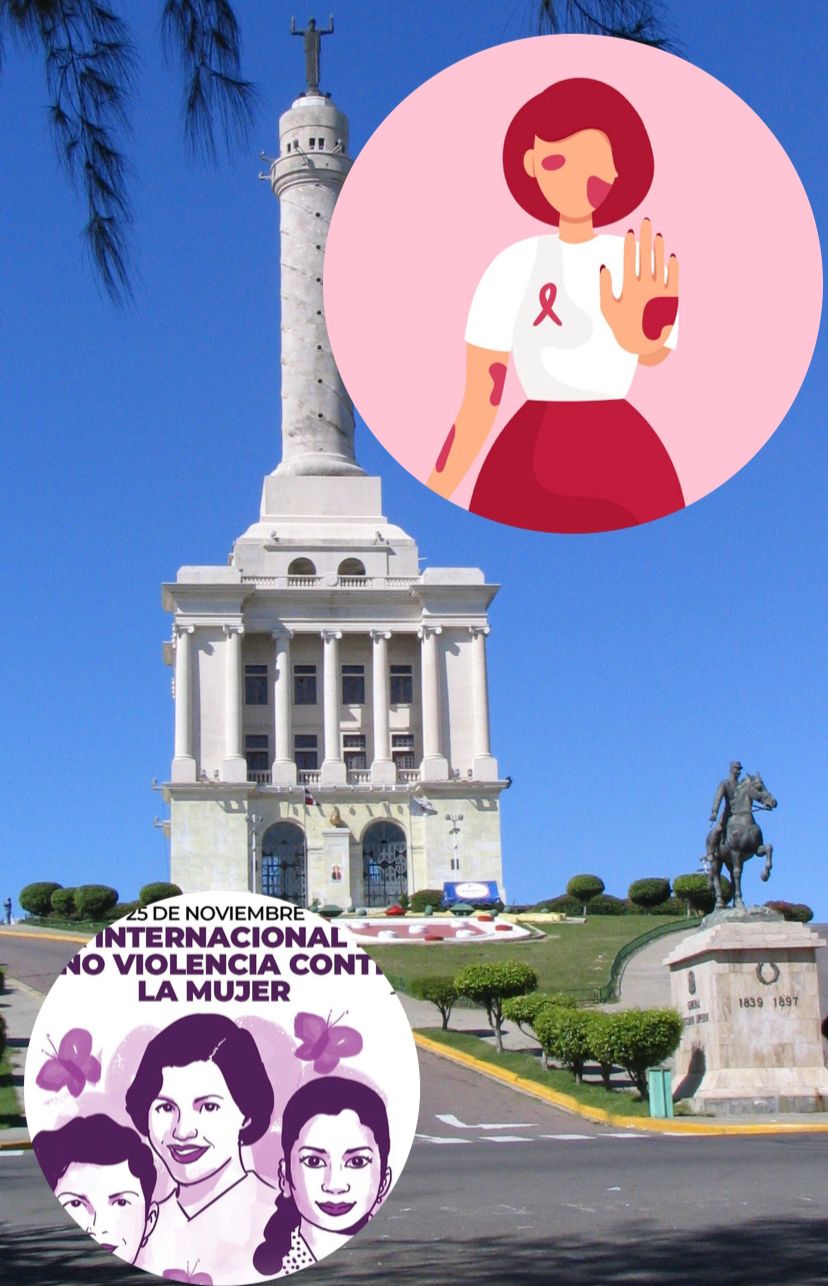 Conmemoran día de la No Violencia Contra la Mujer en Santiago