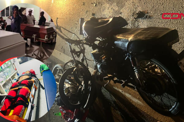Mueren 4 personas en accidente de motocicleta en Barahona. (Foto: Fuente Externa)