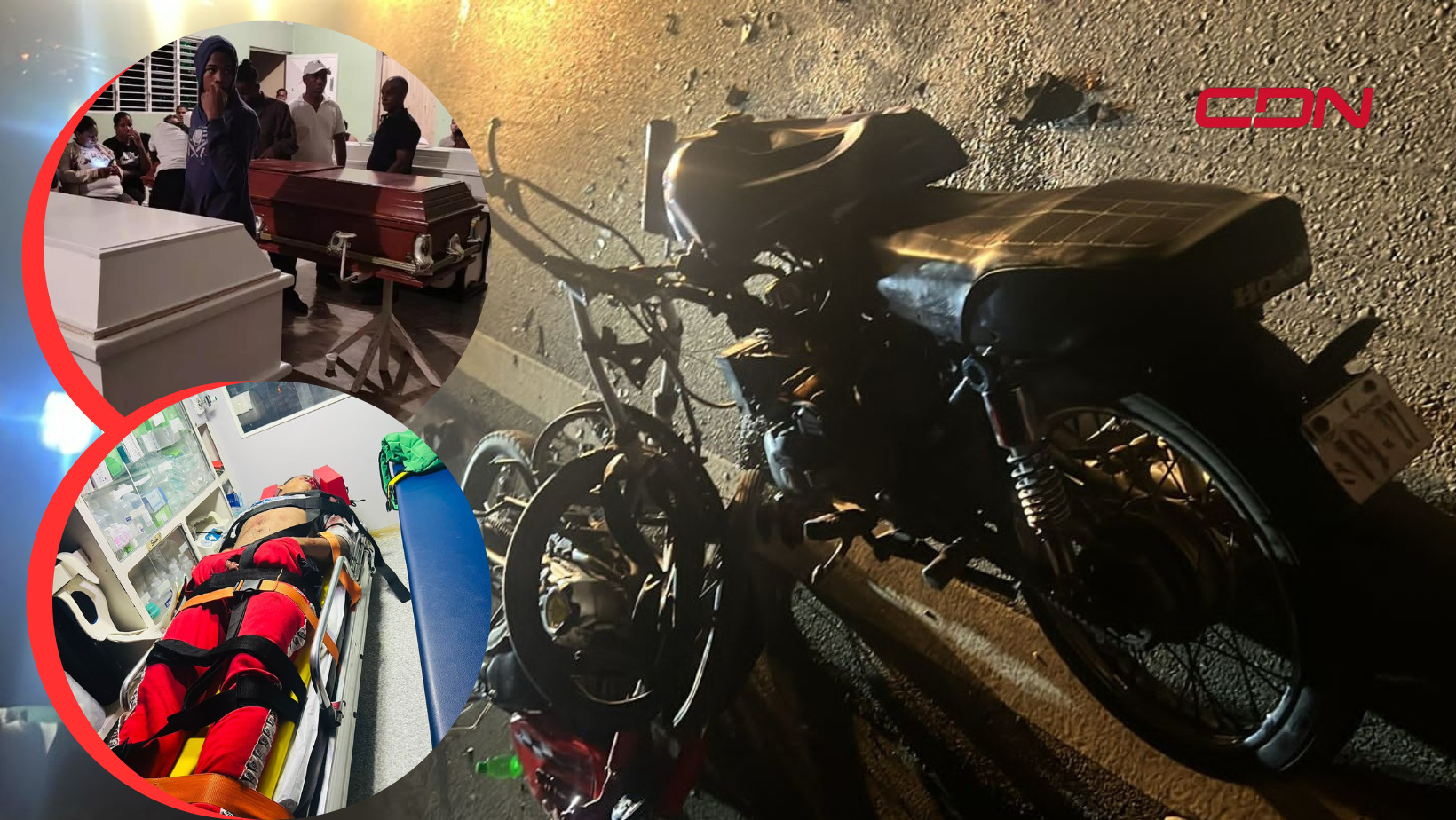 Accidente de motocicleta causa la muerte de 4 personas en Barahona