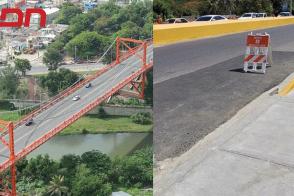 Foto de puentes requieren de intervención en Santiago. (CDN Digital)