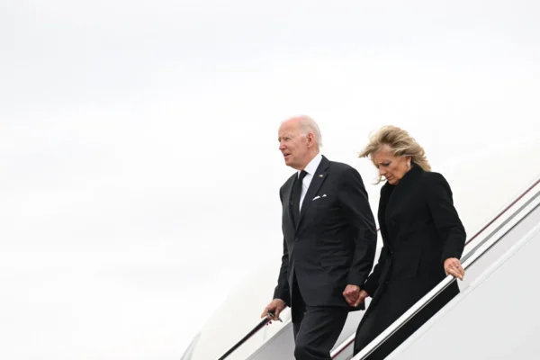 El presidente Joe Biden y la primera dama Jill Biden.