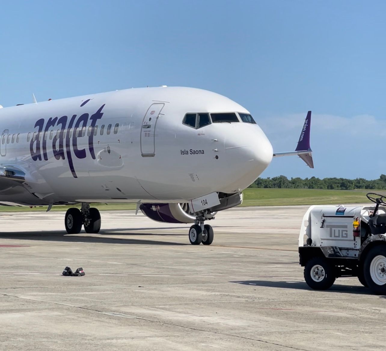 “Isla Saona”: La sexta aeronave de Arajet que ya está en RD