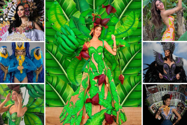 Los trajes típicos de algunos países en el Miss Universo 2023. Foto: CDN Digital.