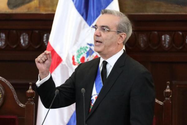 Luis Abinader presidente de la República. (fuente externa)