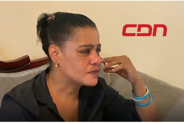 Yamilka Carela Cruz, madre de adolescente secuestrada en Villa Tapia (Fuente CDN Digital). 