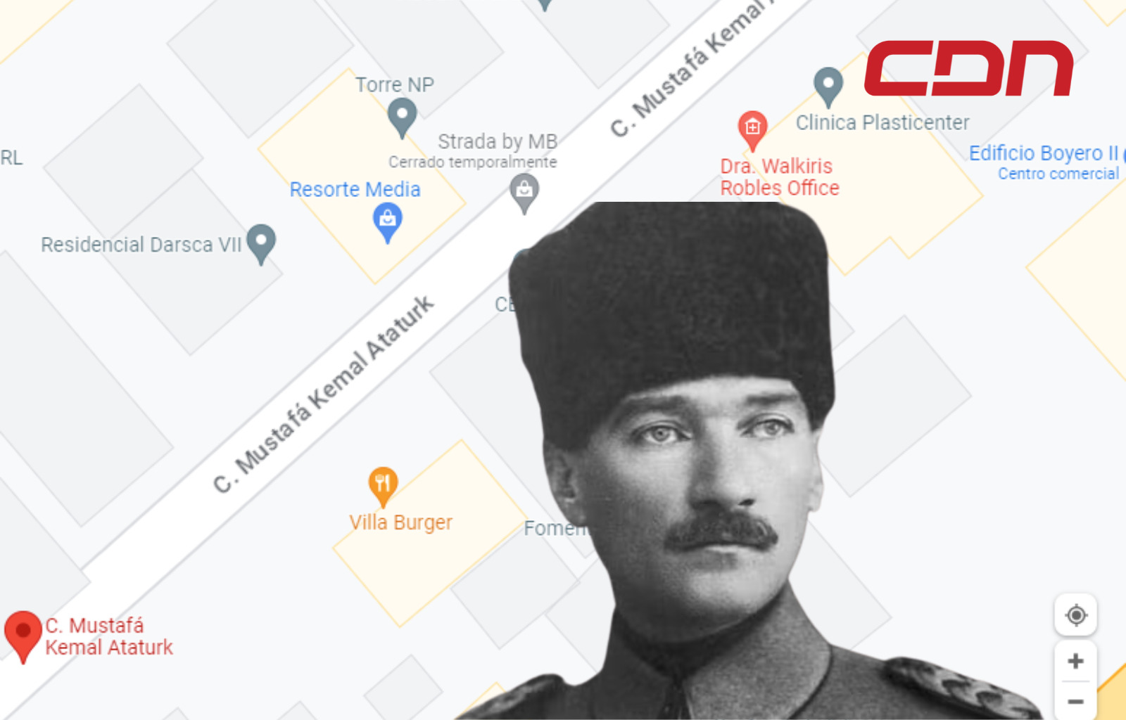 Nombres de calles dominicanas: ¿Quién fue Mustafa Kemal Ataturk?