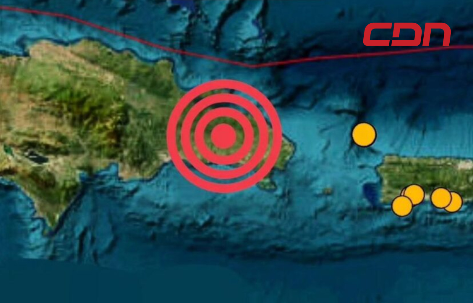 Se registra sismo de 3.9 cerca de San Pedro de Macorís