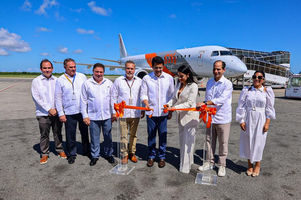 Aerolínea SkyHigh Dominicana inaugura vuelo desde Miami a Punta Cana